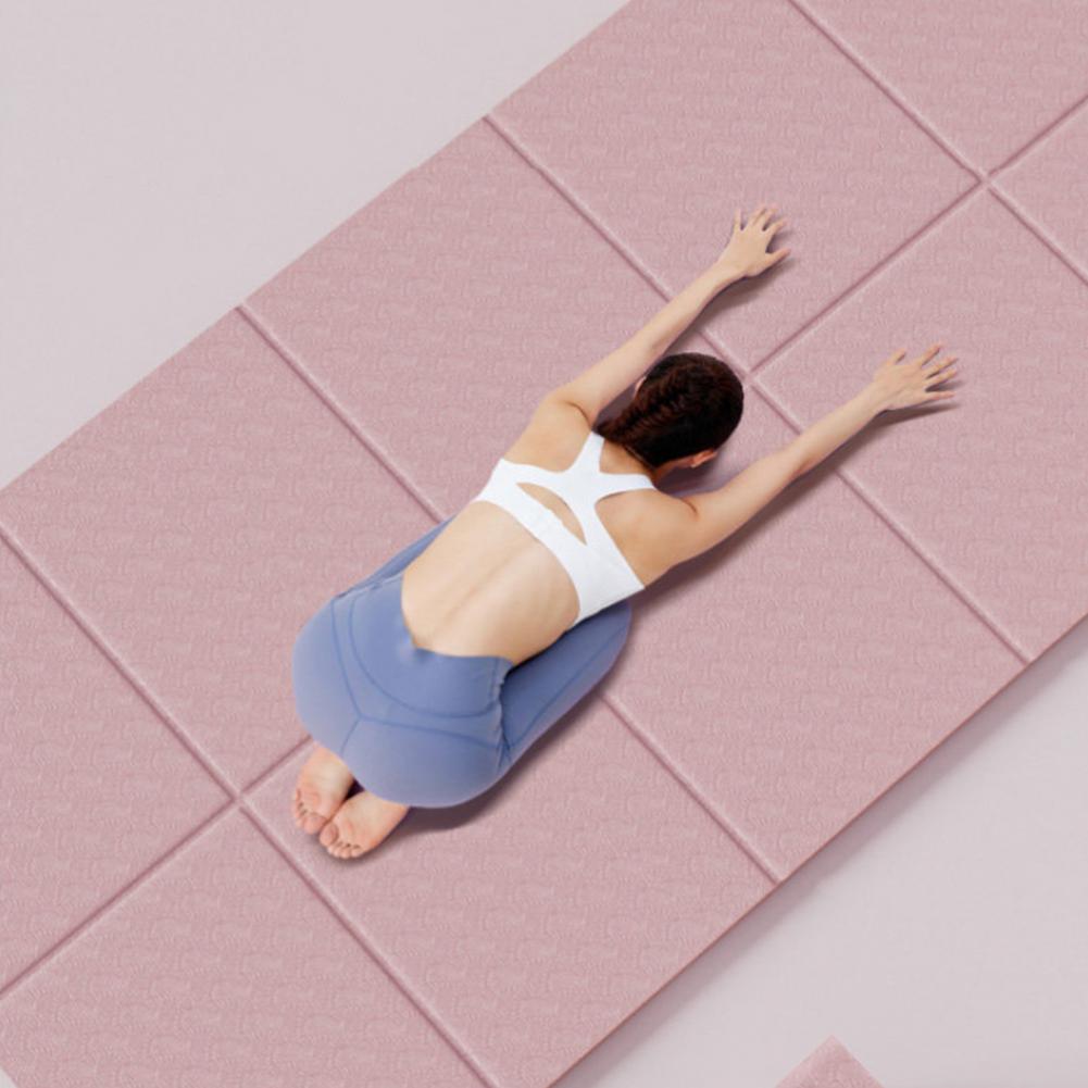 Foldable Yoga Mat Extra Portab - Pilates Yoga Mat Thickness recension och pris