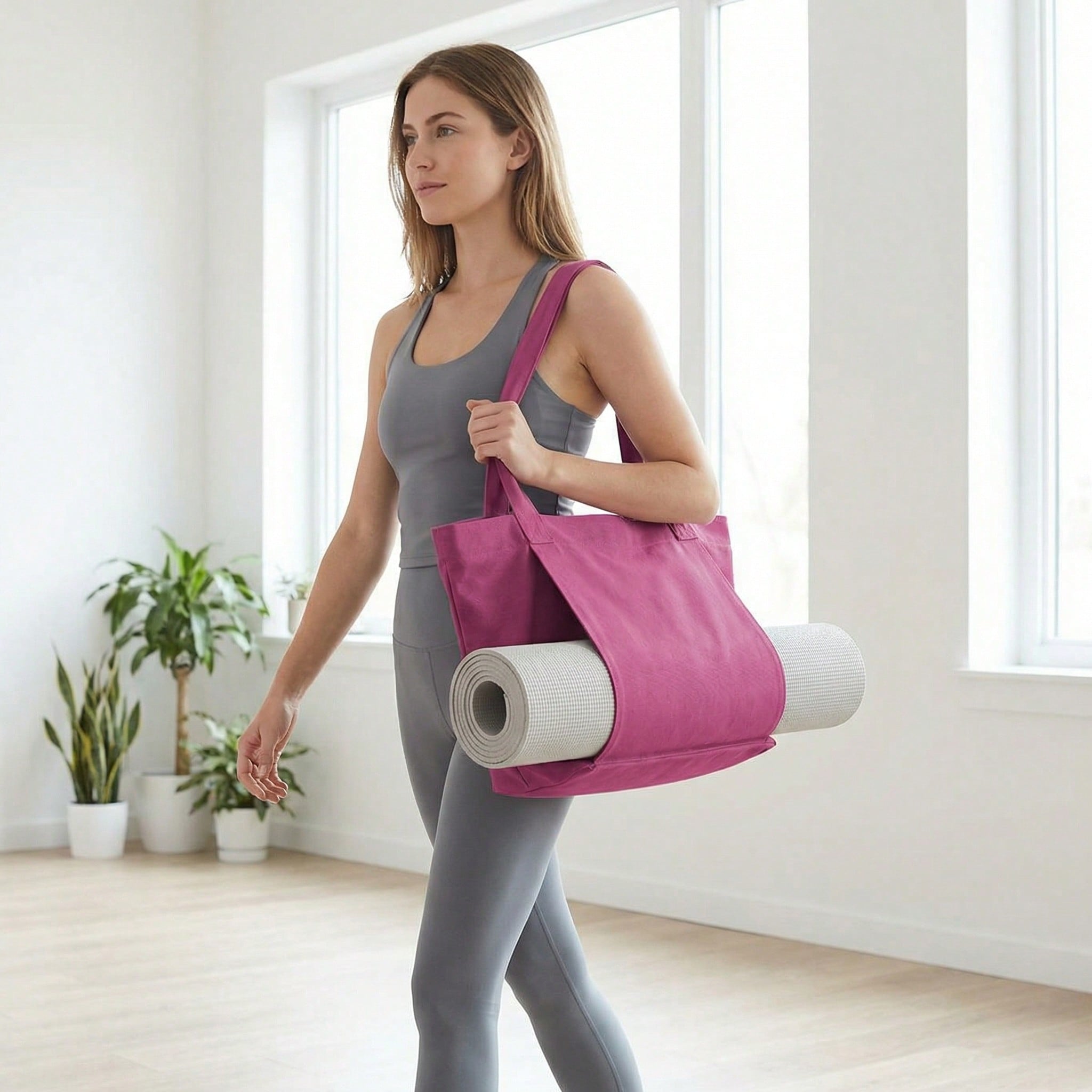 Yoga Bag Women's Sports Bag Yo - Yoga Mat Bag Carrier recension och pris