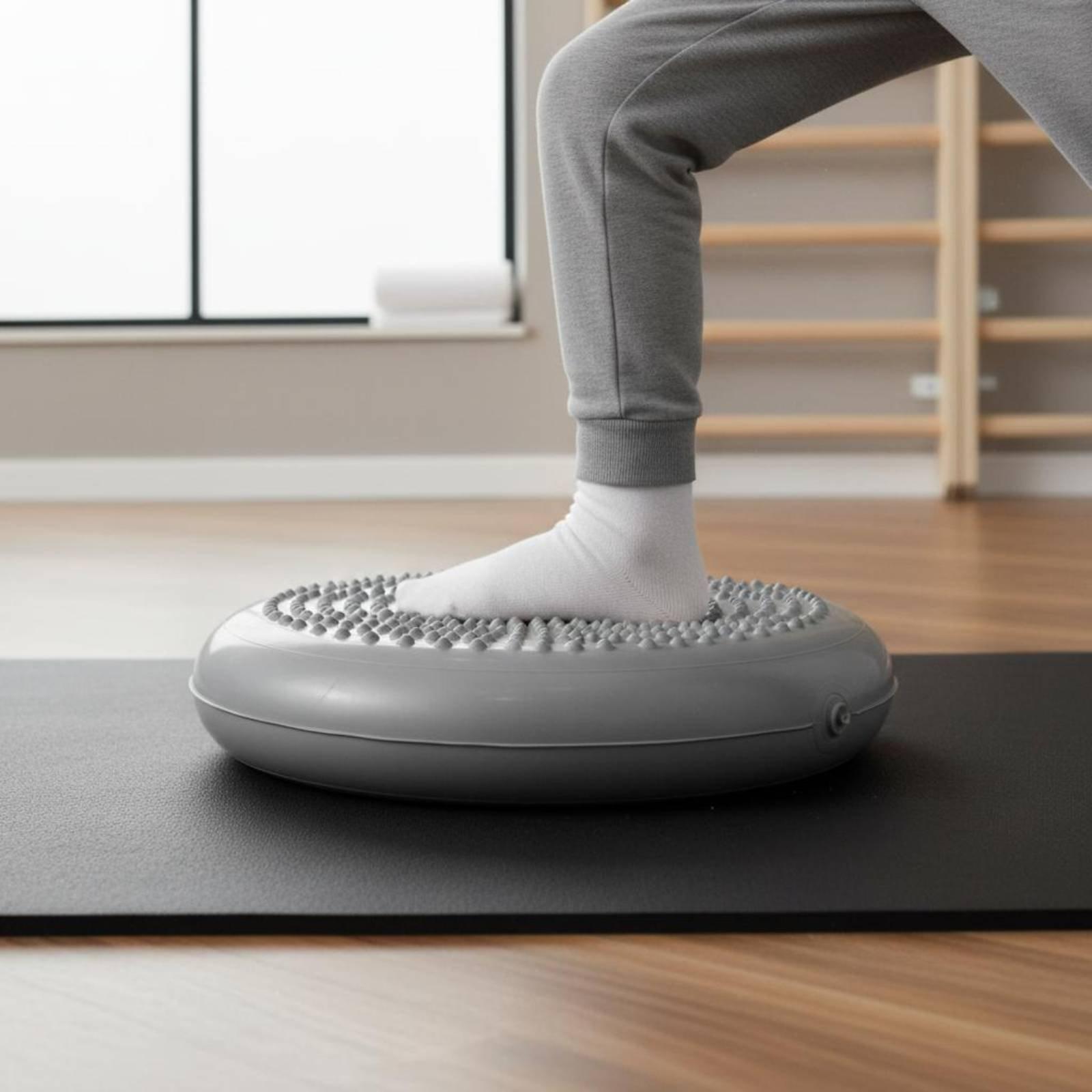 Yoga Wobble Cushion for Balanc - Exercise Disc Inflatable recension och pris