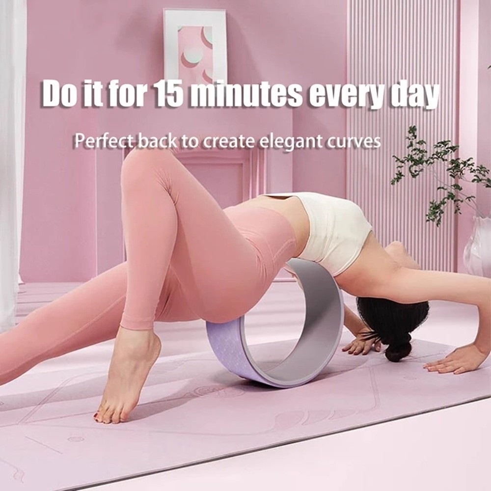 Muscle Massage Yoga Wheel Mult - Pilates Yoga Wheel recension och pris