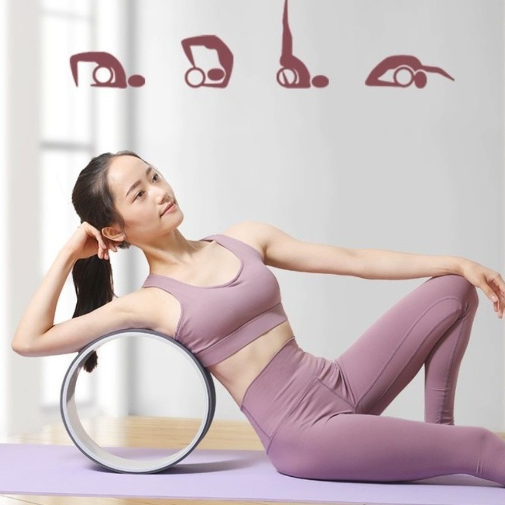 Muscle Massage Yoga Wheel Mult - Pilates Yoga Wheel recension och pris