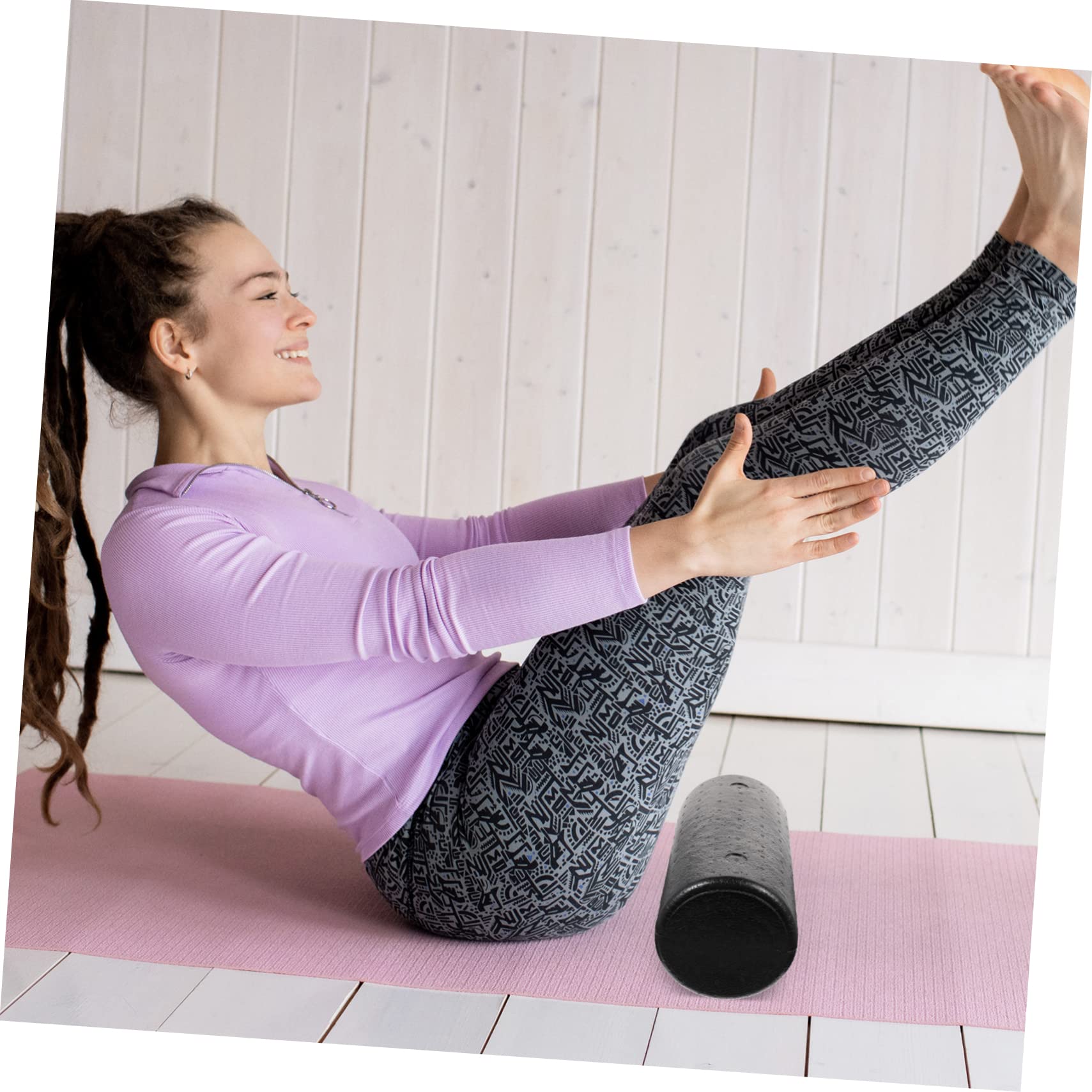 EPP Yoga Foam Roller Fitness P - Pilates Yoga Wheel recension och pris