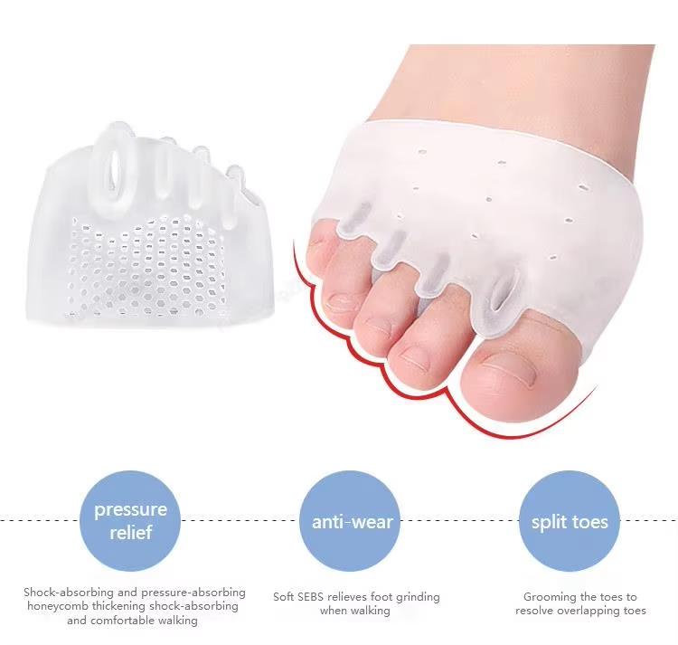 Forefoot cushion, silicone ins - Toe Separator Silicon recension och pris