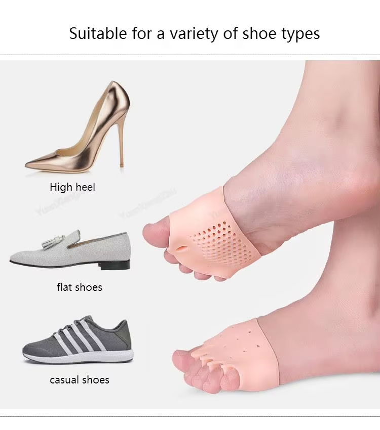 Forefoot cushion, silicone ins - Toe Separator Silicon recension och pris