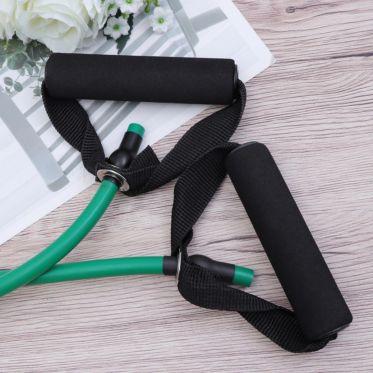 1Pcs Natural Latex Elastic Res - Pilates Yoga Stretching recension och pris
