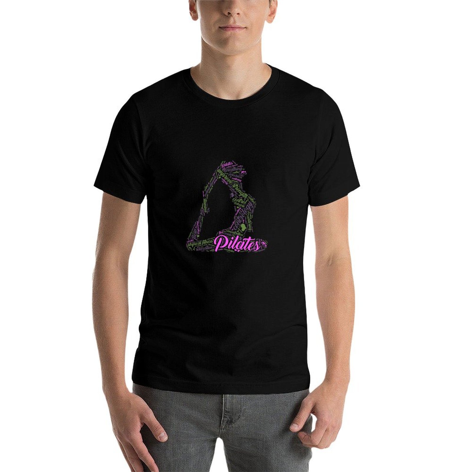 Womens Fun Word Cloud and Cute - Pilates Yoga Classes recension och pris