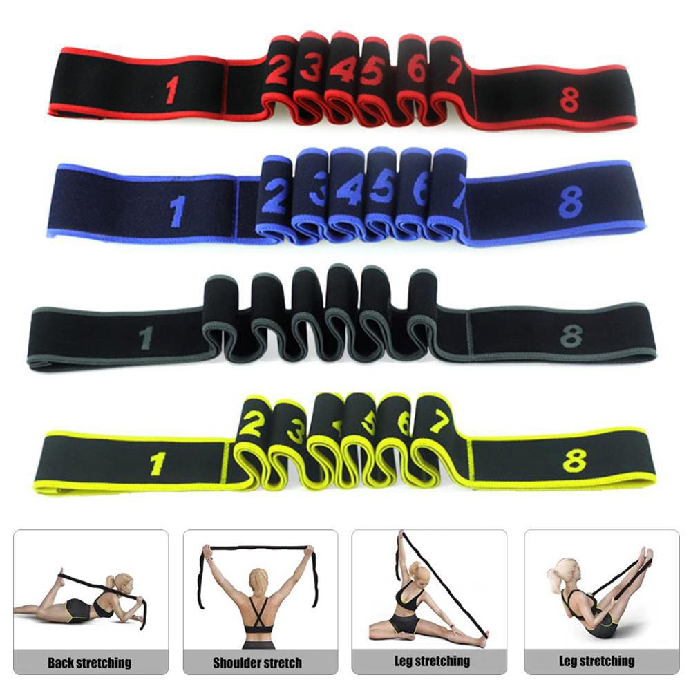Elastic Gymnastics Yoga Belt T - Pilates Yoga Stretching recension och pris