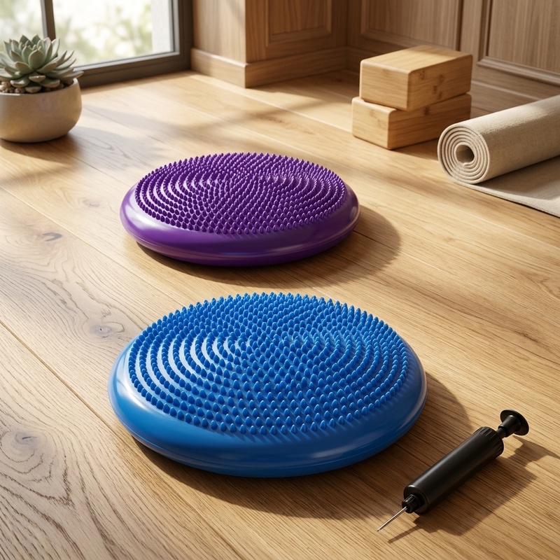 Inflatable Balance Pad Yoga Ma - Exercise Disc Inflatable recension och pris
