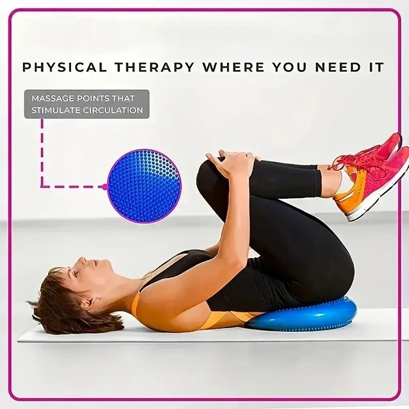 Inflatable Balance Pad Yoga Ma - Exercise Disc Inflatable recension och pris
