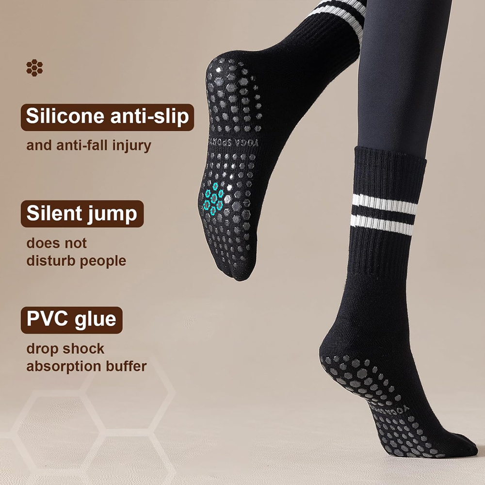 Yoga Pilates Socks with Grips  - Pilates Yoga Ballet recension och pris