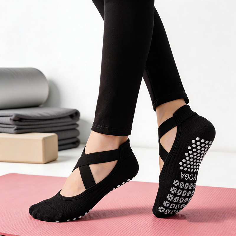 Women Non-Slip Yoga Socks Sili - Pilates Yoga Ballet recension och pris