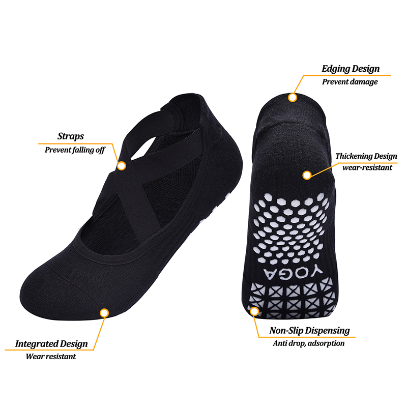 Women Non-Slip Yoga Socks Sili - Pilates Yoga Ballet recension och pris