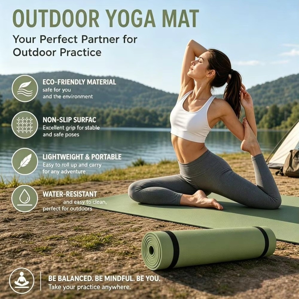 Multi-purpose 180×50cm Exercis - Pilates Yoga Mat Thickness recension och pris