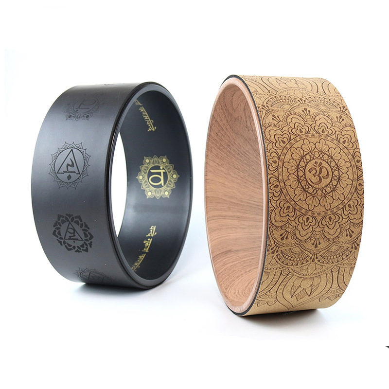 Wooden Yoga Circles Soft Wood  - Pilates Yoga Wheel recension och pris