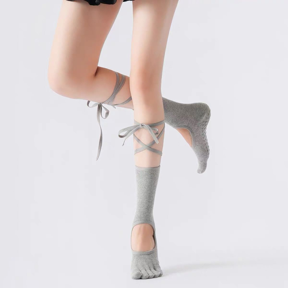 Lace-up Ballet Yoga Socks Wome - Pilates Yoga Ballet recension och pris