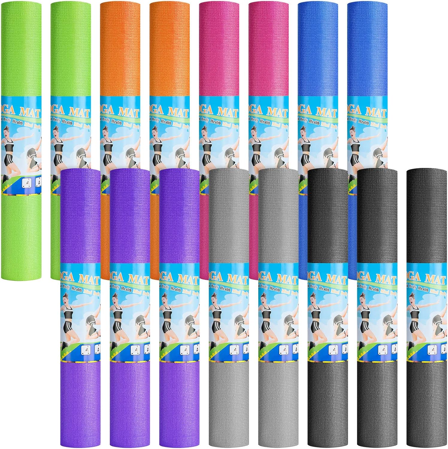 3 mm Thin Yoga Mats Lightweigh - Pilates Yoga Classes recension och pris