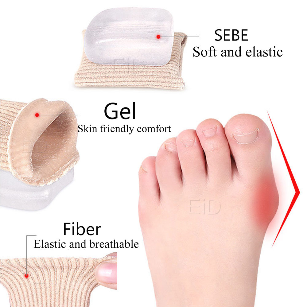 2 PCS Silicone Gel Thumb Corre - Toe Separator Silicon recension och pris