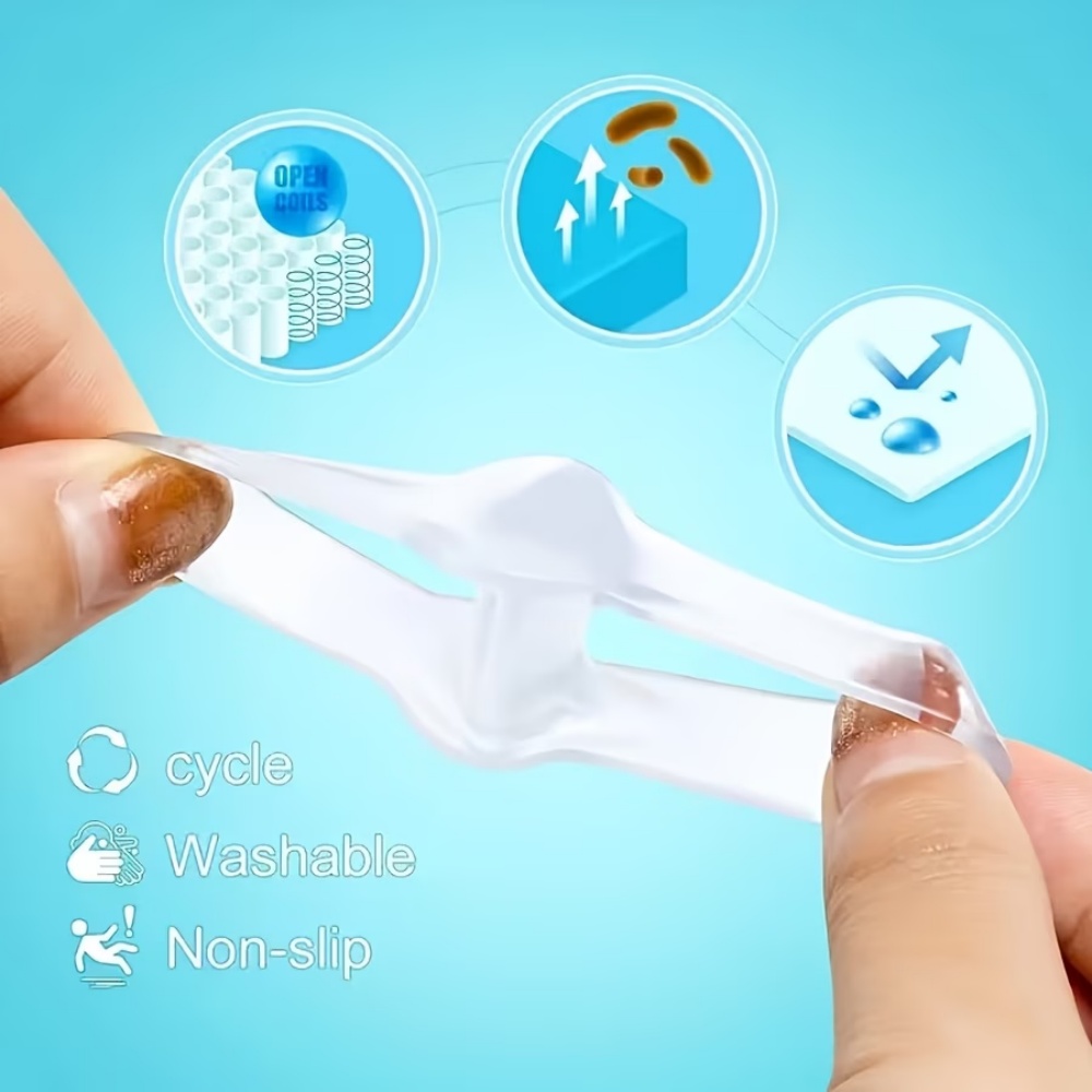 4 White Silicone Toe Separator - Toe Separator Silicon recension och pris