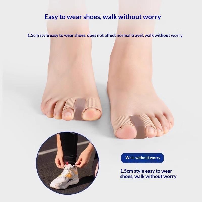 【B】1/2PCS Silicone Toe Spreade - Toe Separator Silicon recension och pris