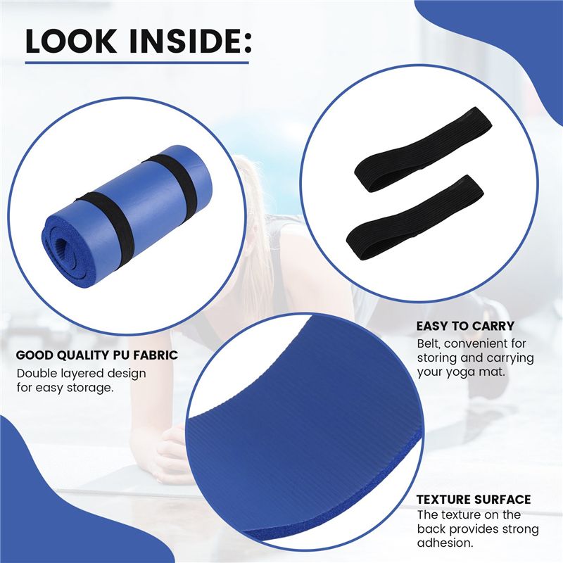 15MM Thick Yoga Mat Comfort Fo - Pilates Yoga Mat Thickness recension och pris
