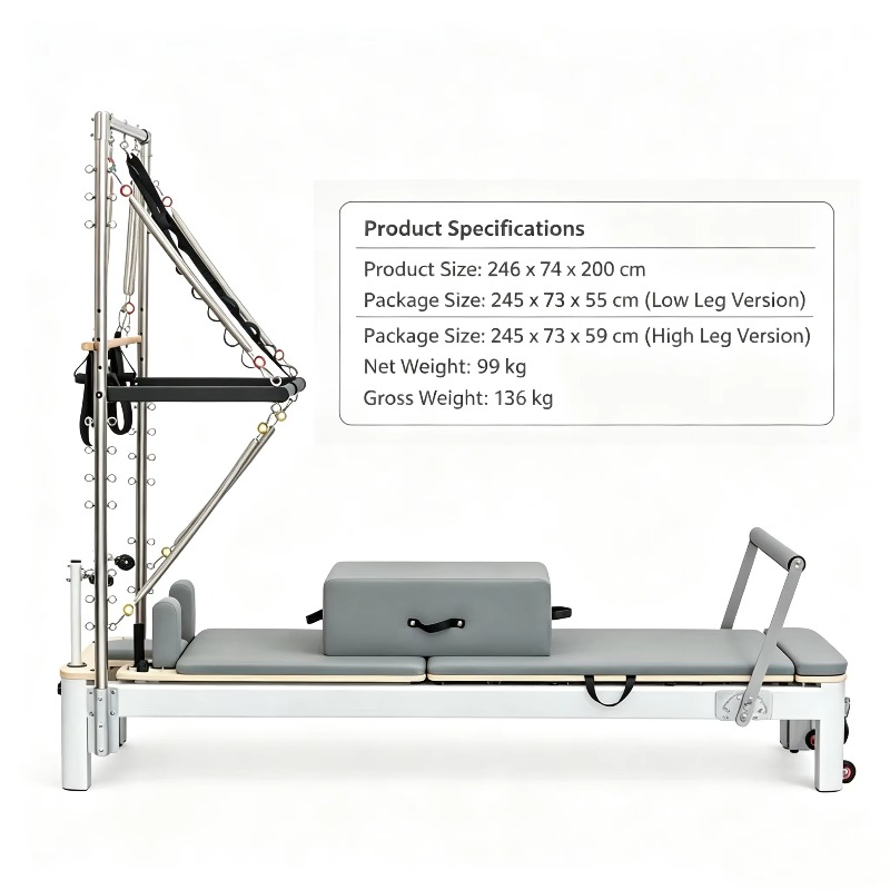 YTTIN Adjustable Health Alumin - Pilates Reformer Spring recension och pris
